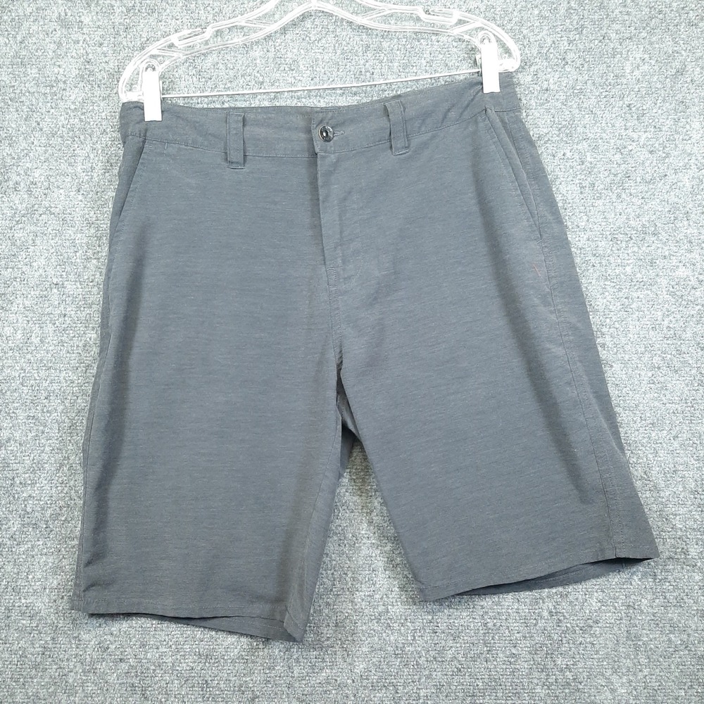 KAVU Chillum Shorts 4088 Size 32 Dark Gray Mens Stretch Hiking Outdoor
